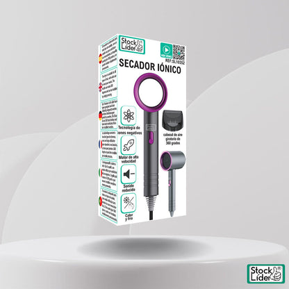 Secador Iónico Profesional con Tecnología de Luz Azul