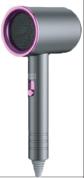 Secador Iónico Profesional con Tecnología de Luz Azul